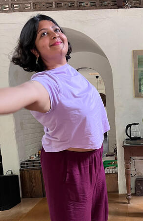 Nilofar Haja (she/her) offers Expressive Arts Workshops, sound meditation and Tibetan sound healing, creative writing retreats and creative exploration workshops for individuals, pairs, groups, and teams, online and in-person. Nilofar Haja (she/her) offers Expressive Arts Workshops, sound meditation and Tibetan sound healing, creative writing retreats and creative exploration workshops for individuals, pairs, groups, and teams, online and in-person.