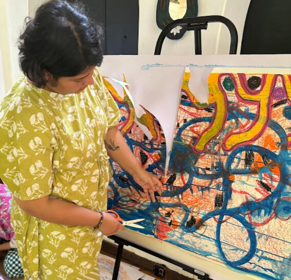 Nilofar Haja (she/her) is the Founder and Lead Practitioner at Closer Together, an Expressive Arts and Sound Meditation practice Nilofar Haja (she/her) is the Founder and Lead Practitioner at Closer Together, an Expressive Arts and Sound Meditation practice where creativity meets clarity.